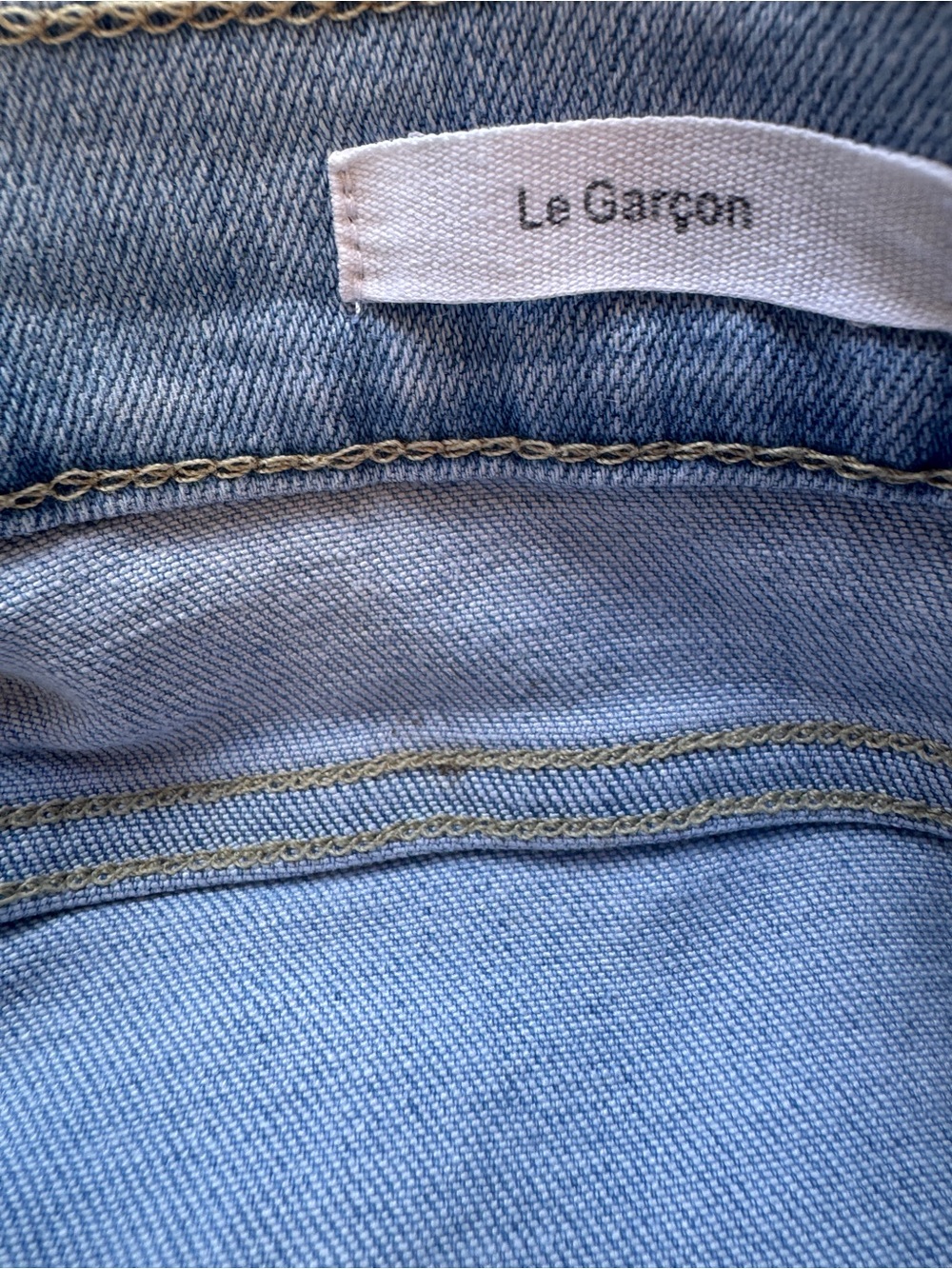 Frame Denim Light Blue Straight Leg Jeans  28 - Picture 5 of 8